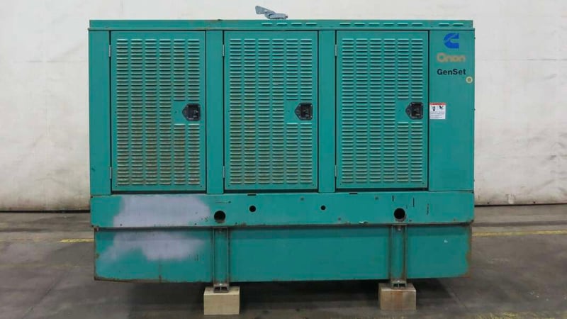 200 KW Cummins #DGFC, diesel generator set, 277/480 Volts, 875 hours, 317 HP @ 1800 RPM, 6CTA8.3 engine