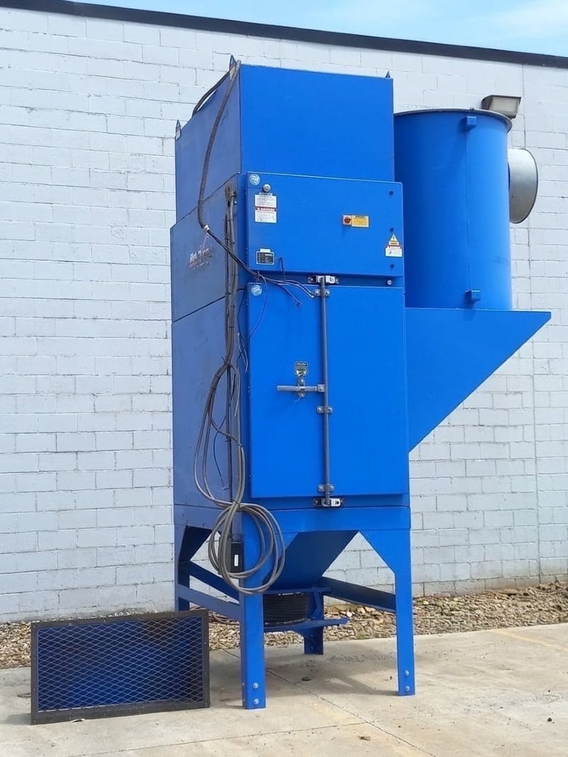 12000 cfm Robovent #DT4-16000-8, Cartridge Dust Collector