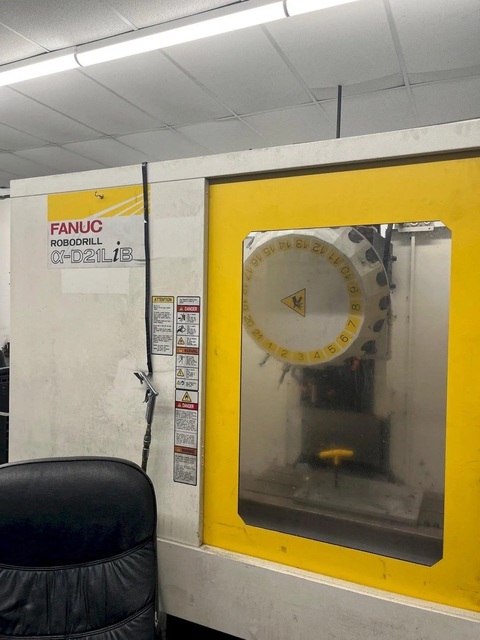 Fanuc #Robodrill-Alpha-D21MIB5, Vertical Machining Center, 19.7" X, 15.7" Y, 12.9" Z, 10 HP, 10000 RPM, 21