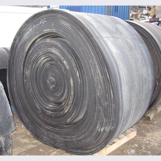 42" wide x 525' long Rubber Conveyor Belting, 4-Ply, 3/4" thick