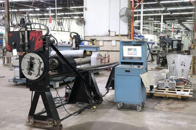 Bend-Tech #Dragon-A-400, Tube & Pipe CNC Plasma Cutter, 24' Cut length, 6" Round Capacity, PowerMax85 Power