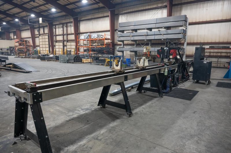 Bend-Tech #Dragon-A-400, Tube & Pipe CNC Plasma Cutter, 24' Cut length, 6" Round Capacity, PowerMax85 Sync