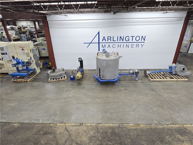 Gala #7, underwater pelletizer, 5000 lb./hr., MUP7 cutting head, 15 HP, 7-PDV diverter valve, 16.2 ECLN-DW