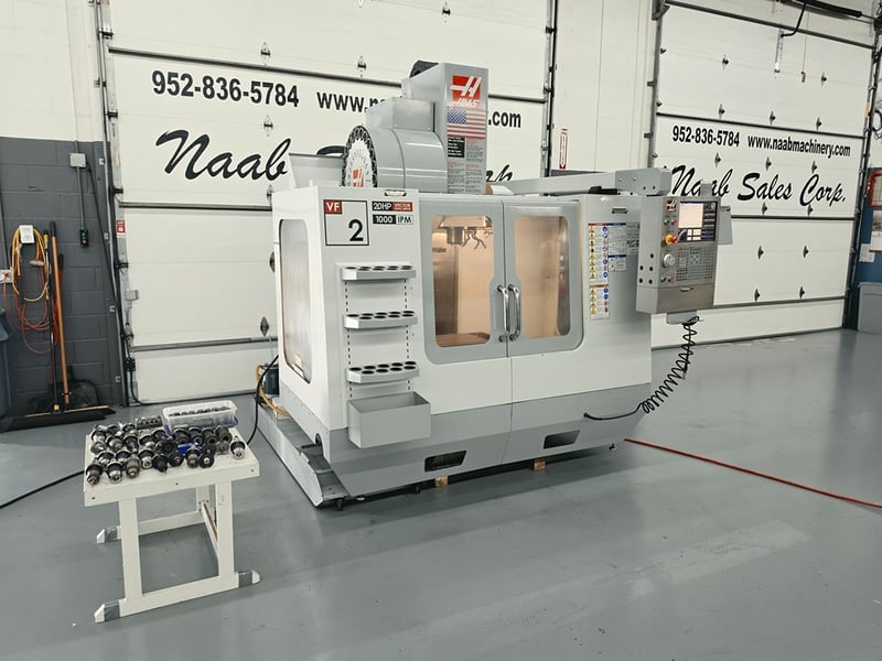 Haas #VF-2D, CNC Vertical Machining Center, 30" X, 16" Y, 20" Z, 36" x 14" table, 20 HP, 7500 RPM, 21