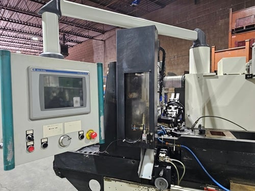 Kinefac #MC-15V, Thread Roller, automatic loader, complete CNC w/ servo drives, 2014