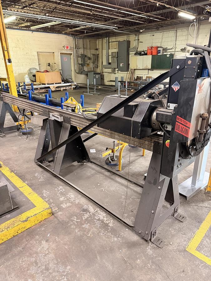 Bend-Tech #Dragon-A400, CNC Tube & Pipe Plasma Cutting Machine
