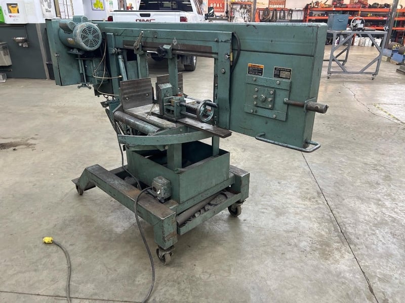 12" x 16" Ellis #3000, mitering horizontal bandsaw