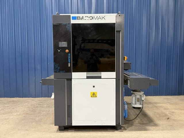 51.2" x 17.7" Baromak #13000-WBS-2U, Wide Belt Sander, Two-Head, 40/30 HP, 160mm 6.2" max thick