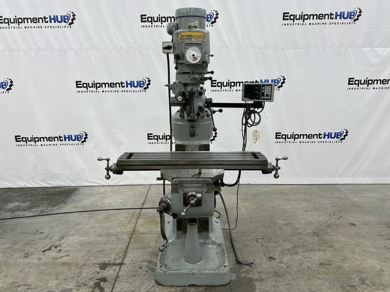Bridgeport #Series-I, vertical milling machine, 9" x42" table, 1.5 HP, vari-speed, one shot lube