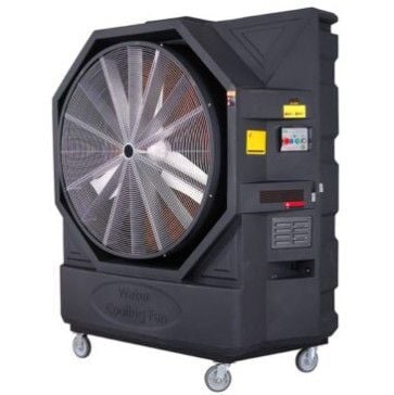 Super Cooling Fans #M-502-Cool, Portable Evaporative Water Cooling Fan, 6200 sq.ft., (3) 50" blades, 640 RPM