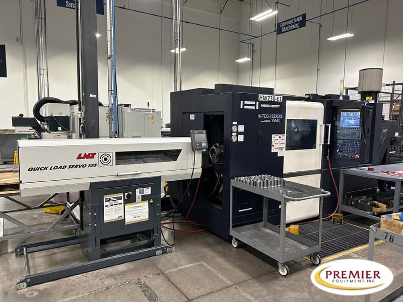 Hwacheon #Hi-Tech-230CXL-YSMC, multi-axis CNC turning center, Fanuc 8 Series Plus, 29.5" swing, 3.1" bar, 2023