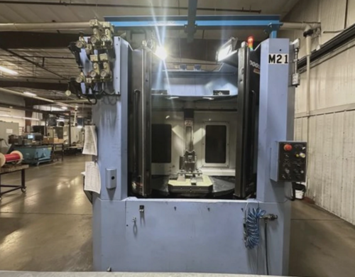 Daewoo Doosan #HP-5100, Horizontal CNC Machining Center, 33.5" X, 27.6" Y, 29.5" Z, 19.7" x 19.7" pallet, 30
