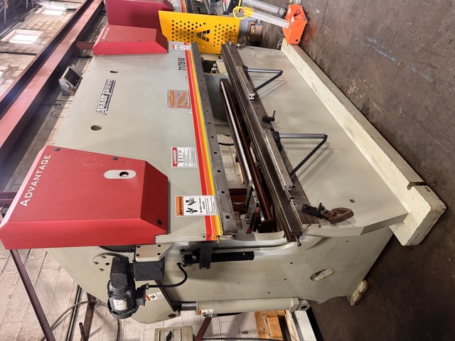 175 Ton, Accurpress #717510, CNC Hydraulic Press Brake, 120" bed length, 100" between frames, 8" ram stroke