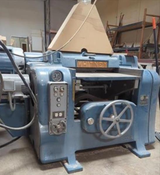 30" Baxter Whitney #S-290, single surface planer, 3-ph., refurbished
