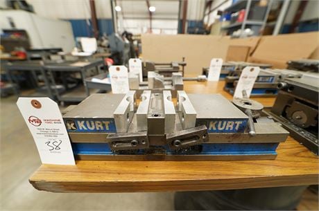 4" Kurt Anglock-style precision milling vise