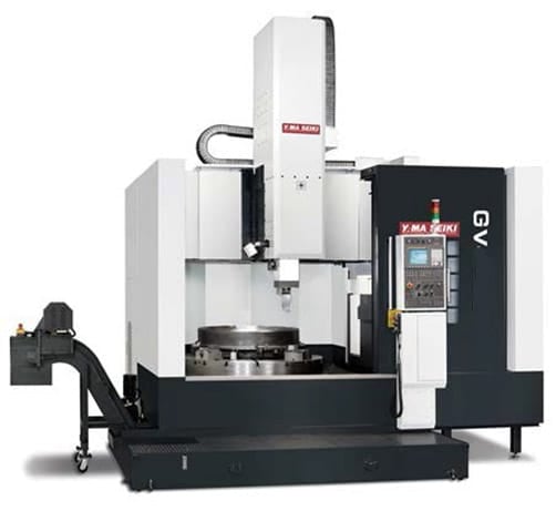 70.8" Yama Seiki #GV-1600M, vertical turret lathe, Fanuc 0iTF, 78.7" swing, 62.99" table diameter, 51.1"