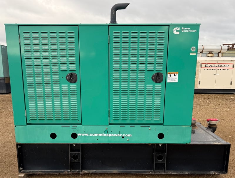 60 KW Cummins / Onan #DSFAD, diesel generator set, 120/208 Volts, 3-phase, 145 HP @ 1800 RPM, QSB5-G3 NR3