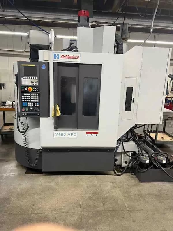 Hardinge Bridgeport #V480-APC, 18.9" X, 15.7" Y, 19.9" Z, 12000 RPM, 30 automatic tool changer, Cat 40, Haas