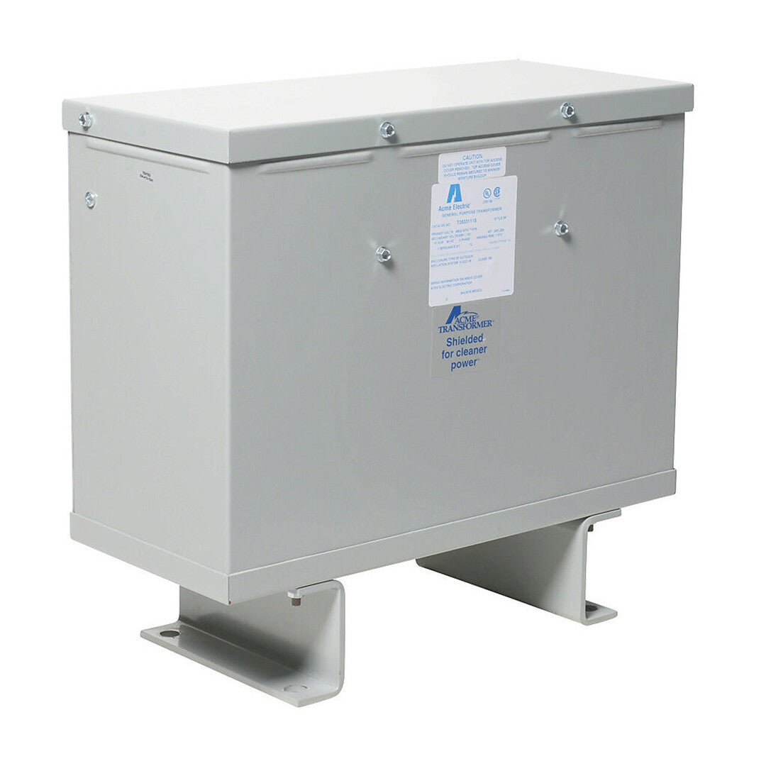 15 KVA 480 Primary, 120/208 Secondary, Acme Electric #T3533111S, Dry Type Transformer, Nema 3R, new