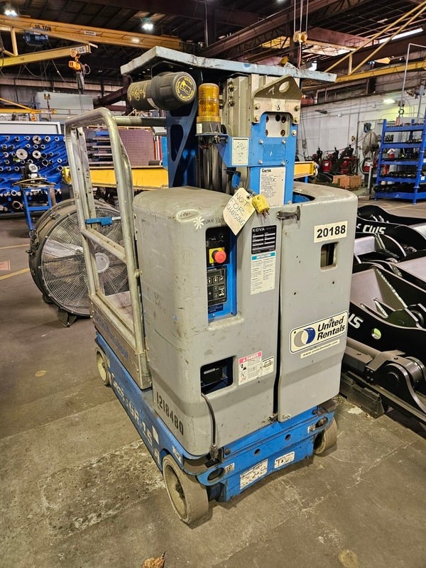 Genie #GR-15, Vertical Mast Lift (2 available)