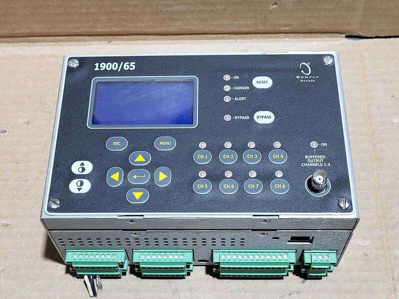Bently Nevada #1900/65-01-01-03-01-00, General Purpose Equipment Monitor