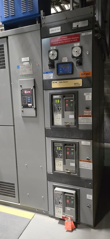 Eaton Cutler-Hammer #MAGNUM-DS, LV Switchgear, 600 Volts, 1600 Amps