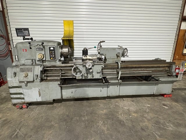 20" x 78" Monarch #612, Engine Lathe, 13" socs, 2" bore, 1500 RPM, digital read out, 1967