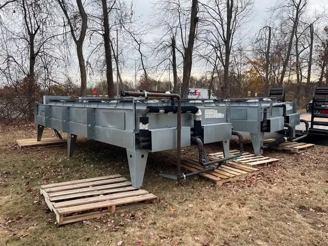 196.6 Ton, Thermal Care #TCR700K, Remote Air-Cooled Central Chiller, 432 GPM, 25 HP Process Pump, 1,000
