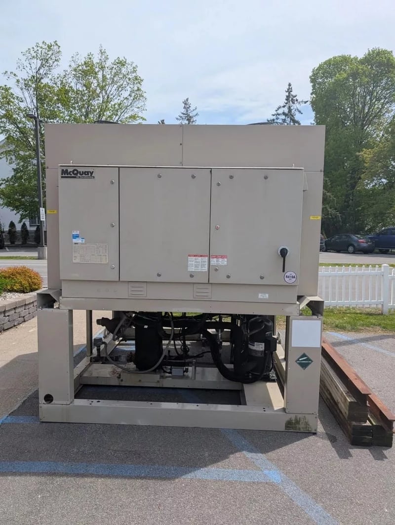 34 Ton, McQuay #AGZ030DHHNN-ER10, Chiller, 180 Gallon Tank, 2013