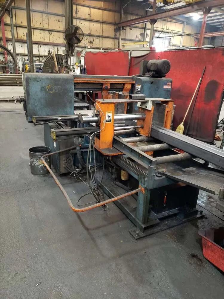 14" x 20" DoAll #500-SNC, horizontal band saw, 5 HP band drive, 50-400 FPM, 2016