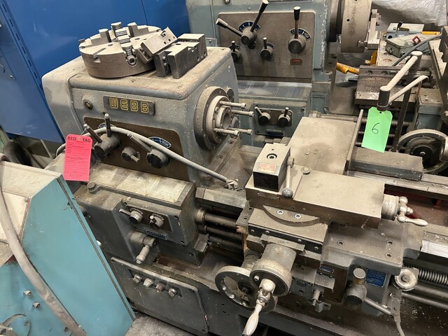 17" x 40" Webb #17Gx40, Engine Lathe