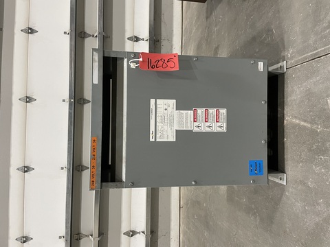 45 KVA 240 Primary, 208Y/160 Secondary, Federal Pacific, Transformer, 3 Phase, 60 Hz.