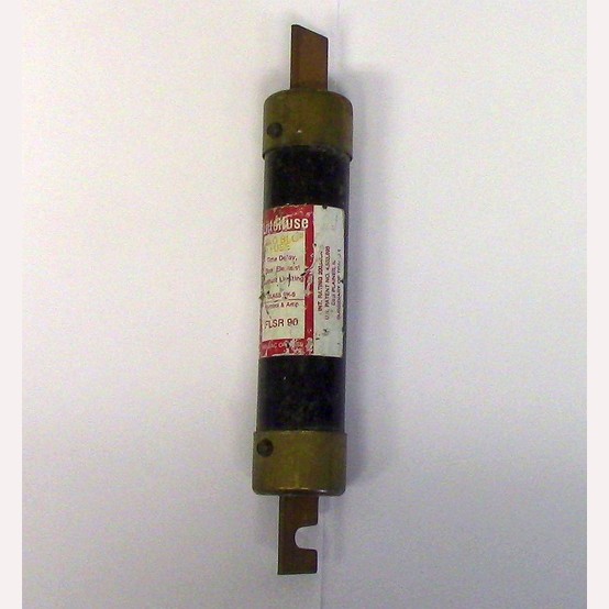 90 Amp 600 Volts Littelfuse #FLSR90, Class RK-5 Fuse, Dual Element Time Delay (2 available)