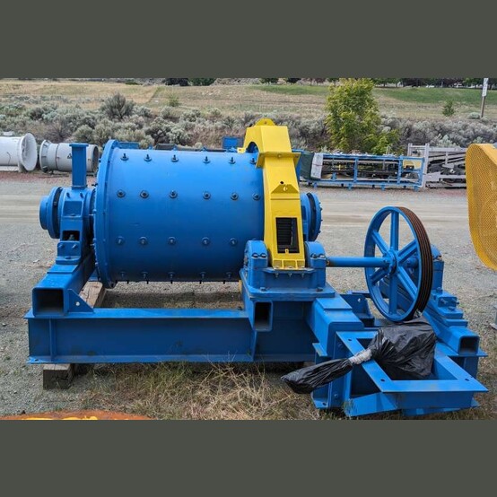 4' x 5' Denver, ball mill, 126 Bull Gear Teeth, 17 Pinion Gear Teeth