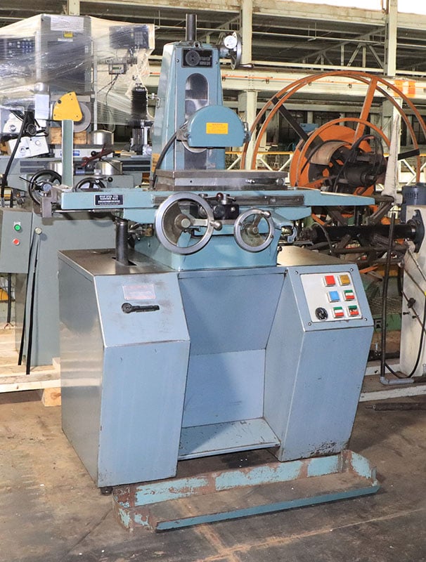 6" x 18" Harig #618-Automatic, hydraulic surface grinder, 2-axis automatic feeds, 6" x 18" PMC, coolant