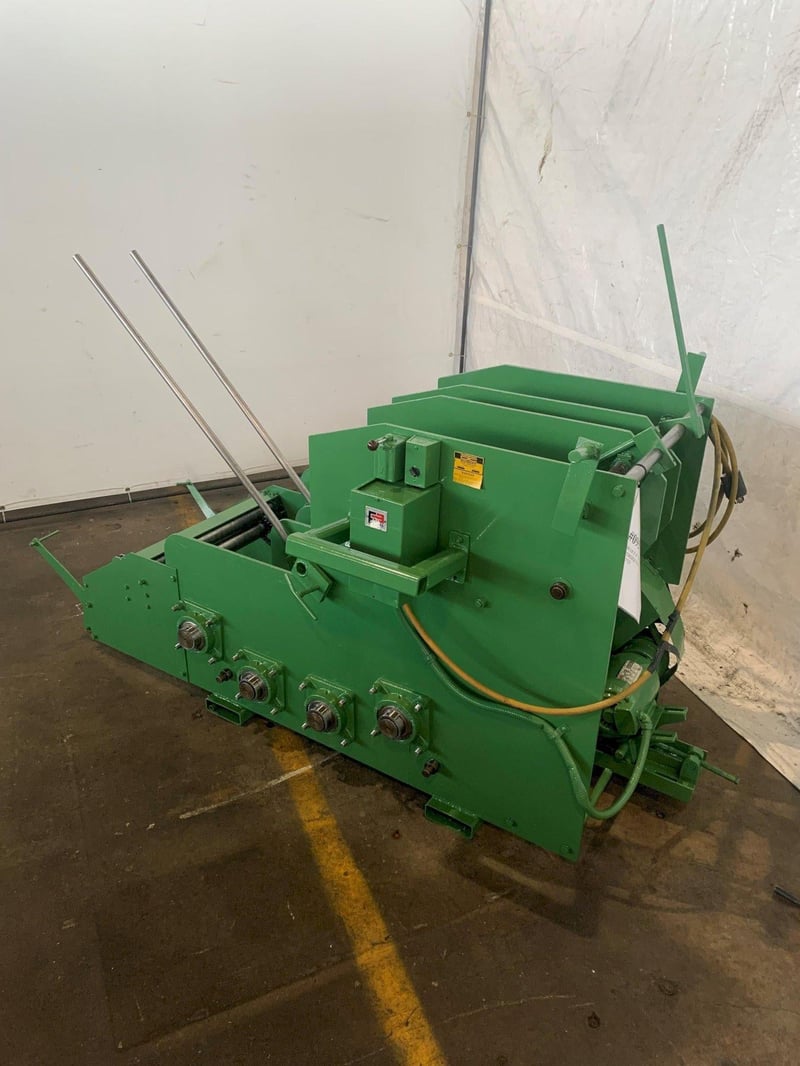 4000 lb. Durant #4816CO, motorized coil cradle, 16" width, 48" outside dimension