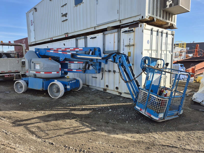 500 lb. Genie #Z40/23N, Electric Boom Lift, 40' max. lift height, 563 hours, 2008