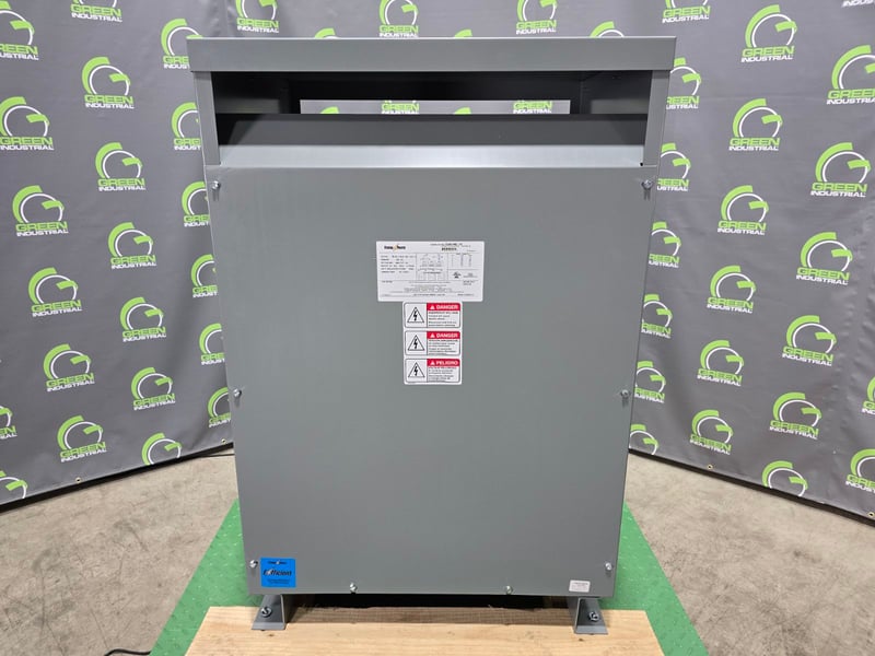 45 KVA 480 Delta Primary, 240D/120LT Secondary, Federal Pacific #T48LH2D-45, Step-Down Dry Type Transformer