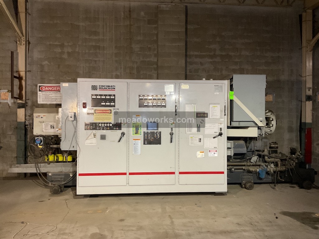 6" Cincinnati Milacron #PAK-600, Single Screw Extruder, 2007