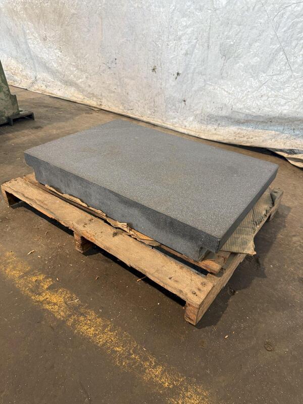 36" x 24" x 5-1/4" Mitchell, granite surface plate, like new
