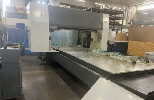 Haas #GR-510, CNC gantry machining center, 121" X Travel, 61" Y Travel, 11" Z, 10000 RPM, CT-40, 15 HP, 10