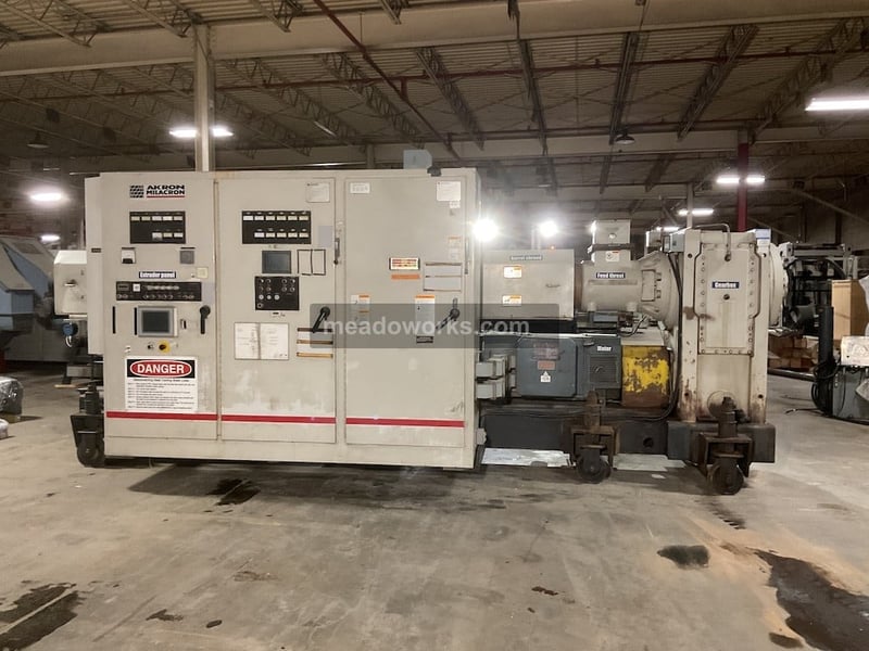 Milacron #PAK-600, 6" single screw extruder, 2006