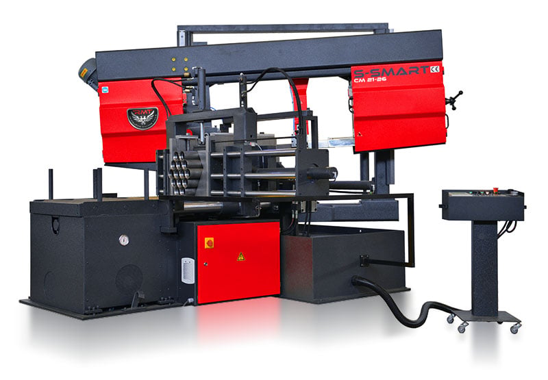22" x 26.4" RMT #S-SMART-CMS-21-26-NC, fully automatic single miter bandsaw