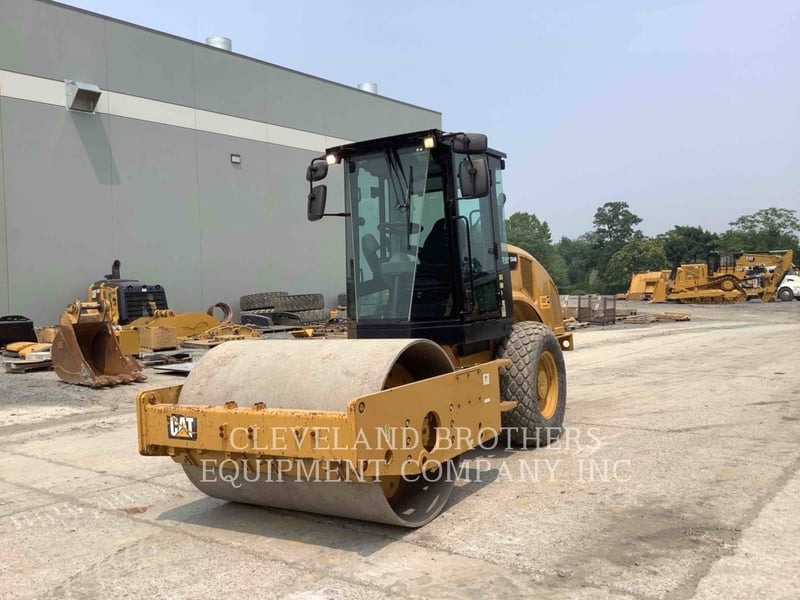 Caterpillar CS44B, Vibratory Single Drum Smooth, 1578 hours, S/N: 4G300274, 2019