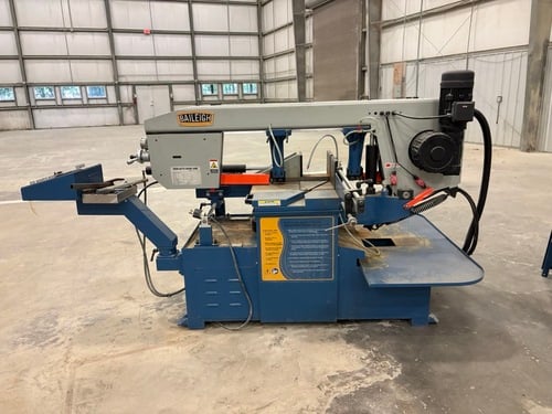 13" x 18" Baileigh #BS-20SA-DM, dual miter semi-automatic horizontal band saw, 0°-60° miter, 3 HP, 60-306