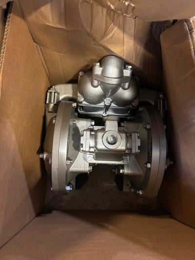 1.5" Sandpiper #HDB1-1/2, Air-Operated Double Diaphragm Transfer Pump, 122 GPM, 125 psi, 2023