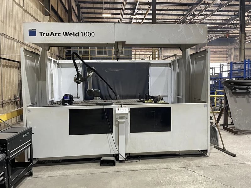 Trumpf, TruArc-1000, 6-Axis Robotic Welding Cell, 51-3/16" reach, 460 V., 2021