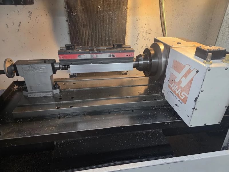 Haas #HRT-210, CNC Rotary Table, 2001