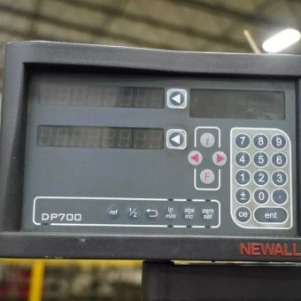 25"/33" x 120" Summit #24X120B, Gap Bed Engine Lathe, 4" Bore, D1-8, 20-1,250 RPM, 15 HP, Newall digital read