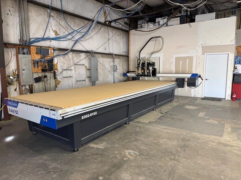 AXYZ #Infinite-PanelBuilder-5018, CNC router, 72" x 216" table, vacuum hold down, 24,000 RPM, 10.8 HP, 10